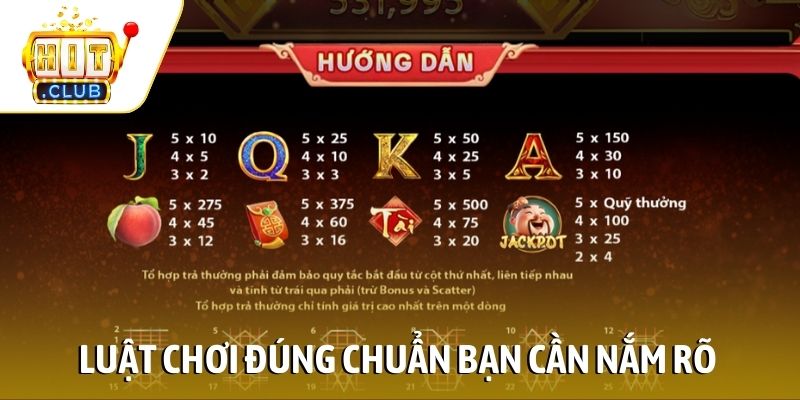 Luật chơi đúng chuẩn bạn cần nắm rõ